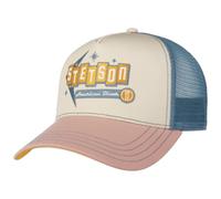 Stetson American Diner Trucker Cappellino da baseball, da uomo, con ombrello, fodera, fodera primavera-estate, Colore: rosa., Taglia unica