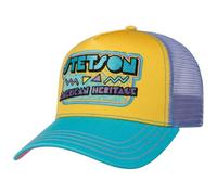 Stetson American Heritage 80s - Cappellino da baseball, da uomo e donna, con ombrello, con visiera primavera-estate, giallo., Taglia unica
