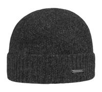 Stetson Berretto in Cachemire Mayville Donna/Uomo - Beanie con Risvolto Inverno Autunno/Inverno - Taglia Unica Antracite