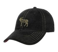 Stetson Cappellino a Coste Embroidered Deer Uomo - Cotton cap Berretto Baseball Snapback, con Visiera Estate/Inverno Primavera Estate Autunno Inverno