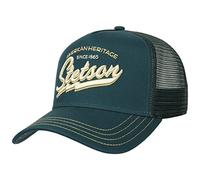 Stetson Cappellino American Heritage Kids Bambini/Donna/Uomo - da Bambino Berretto Baseball Trucker cap Snapback, con Visiera, Visiera Primavera/Estate - Taglia Unica Petrolio