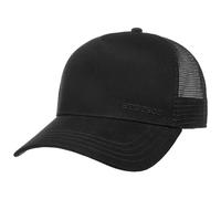 Stetson Cappellino Classic Cotton Trucker Small Uomo - Mesh cap Berretto Baseball Snapback, con Visiera, Visiera Estate/Inverno - Taglia Unica Nero