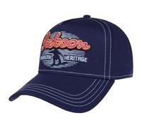Stetson Cappellino Neon Wordmark Trucker Cotton Uomo - cap Berretto Baseball Snapback, con Visiera Autunno Estate Primavera Inverno Estate/Inverno - Taglia Unica Blu Scuro