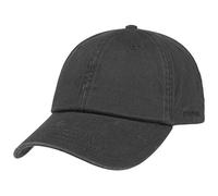 Stetson Cappellino Rector Donna/Uomo - Protezione UV Estivo Fibbia in Metallo, con Visiera Estate/Inverno - Taglia Unica Nero