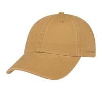 Stetson Cappellino Rector Donna/Uomo - Protezione UV Estivo Fibbia in Metallo, con Visiera Estate/Inverno - Taglia Unica Beige