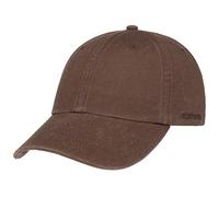 Stetson Cappellino Rector Donna/Uomo - Protezione UV Estivo Fibbia in Metallo, con Visiera Estate/Inverno - Taglia Unica Marrone