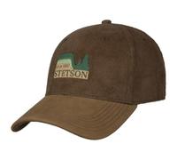 Stetson Cappellino Since 1865 Woods Uomo - Cotton cap Berretto Baseball Fibbia in Metallo, con Visiera Autunno Estate Primavera Inverno Estate/Inverno - Taglia Unica Marrone