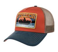 Cappellino Trucker Canoe by Stetson blu-rosso One Size