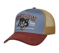 Stetson Cappellino Trucker Cool Cats Donna/Uomo - cap Berretto Baseball Mesh Snapback, con Visiera Estate/Inverno Primavera Estate Autunno Inverno - Taglia Unica Rosso