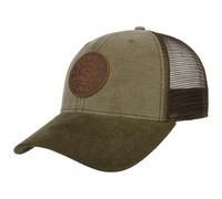 Stetson Cappellino Trucker Explorer Since 1865 Uomo - cap Berretto Baseball Mesh Snapback, con Visiera, Visiera Estate/Inverno Primavera Estate Autunno Inverno - Taglia Unica Moro-Oliva