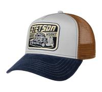 Stetson Cappellino Trucker Heavy Weight Uomo - cap Berretto Baseball Mesh Snapback, con Visiera, Visiera Inverno Autunno Primavera Estate Estate/Inverno - Taglia Unica Marrone