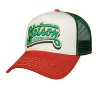 Stetson Cappellino Trucker Lettering Uomo - cap Berretto Baseball Mesh Snapback, con Visiera Estate/Inverno Estate - Taglia Unica Verde