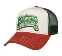 Stetson Cappellino Trucker Lettering Uomo - cap Berretto Baseball Mesh Snapback, con Visiera Estate/Inverno Estate - Taglia Unica Verde