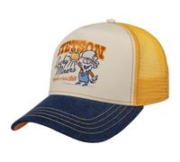 Stetson Cappellino Trucker Lucky Miners Uomo - cap Berretto Baseball Mesh Snapback, con Visiera, Fodera, Fodera Estate/Inverno Primavera Estate Autunno Inverno - Taglia Unica Giallo