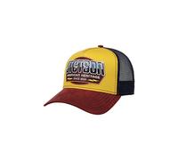 Stetson Cappellino Trucker New Master Uomo - cap Berretto Baseball Mesh con Visiera, Snapback, Visiera Inverno Autunno Primavera Estate Estate/Inverno - Taglia Unica Giallo