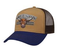 Stetson Cappellino Trucker New Pure Life Uomo - cap Berretto Baseball Mesh Snapback, con Visiera, Visiera Estate/Inverno - Taglia Unica Marrone