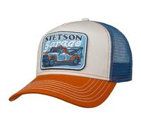 Stetson Cappellino Trucker Towing Service Uomo - cap Berretto Baseball Mesh Snapback, con Visiera, Visiera Estate/Inverno - Taglia Unica Blu