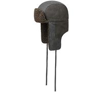 Stetson Cappello Aviatore Fairbanks Bomber Uomo - da Lapeer con paraorecchie, Fodera, sottogola, sottogola Autunno/Inverno Inverno - L (58-59 cm) Marrone