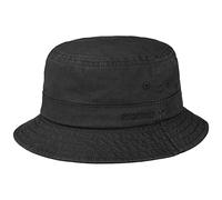Stetson Cappello Bucket in Twill di Cotone Protezione UV Primavera Estate