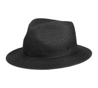Stetson Cappello Dawson Toyo Traveller Donna/Uomo - da Giardiniere Estivo Cappelli Spiaggia Primavera/Estate Primavera Estate - L (58-59 cm) Nero