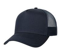 Stetson Car Club Trucker Cap donna/uomo - in cotone - taglia unica (55 - 60 cm) - Berretto in rete regolabile - Snapback con alimentatore traspirante - Berretto da baseball multicolore -