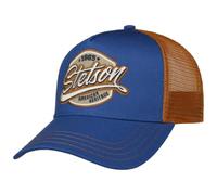 Stetson Classic Patch Trucker Cappellino da baseball, cappellino da baseball, da uomo e da donna, con ombrello, primavera, estate, autunno/inverno, Blu, Taglia unica