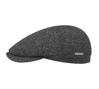 Stetson - Coppola Belfast Tweed, da uomo, realizzata nell’UE, Antracite, 7.625