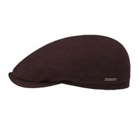 Stetson Coppola Belfast Vedrick Wool Uomo - Made in The EU Cappello Piatto con Visiera, Fodera Autunno/Inverno Inverno - 57 cm Raspberry