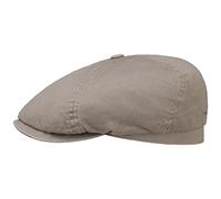 Stetson Coppola Cotton Twill Donna/Uomo - cap Cappello Piatto con Visiera, Fodera Estate Primavera/Estate - S (54-55 cm) Talpa