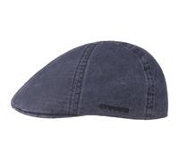 Stetson Coppola Texas Cotton con Filtro UV 40+ - Berretto con Visiera - in Cotone - Berretto in Tinta Unita Primavera/Estate Blu L (58-59 cm)