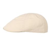 Stetson Coppola Texas Cotton con Filtro UV 40+ - Berretto con Visiera - in Cotone - Berretto in Tinta Unita Primavera/Estate Beige Chiaro L (58-59 cm)