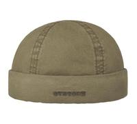 Stetson Delave Berretto Docker unicolore Protezione UV 40+ Uomo Primavera Estate