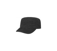 Stetson Gosper Army Urban Cappellino da Donna/Uomo - Capellino Army in Cotone - Cappellino Militare con Protezione UV - Cappello Estivo e Invernale - Berretto Nero L (58-59 cm)