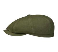 Stetson Hatteras Berretto a Palloncino in Cotone sostenuto bio - Coppola da Uomo - con Protezione UV 40 - Berretto in Taglia S-XXL (54-63 cm) - Primavera/Estate Kaki L (58-59 cm)