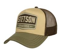 Stetson Highway Trucker Cappellino da baseball da donna e da uomo, in cotone, taglia unica (60 - 64 cm) - Berretto da baseball regolabile - Cappellino con inserto in rete - Berretto estivo e inverno,
