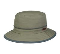 Stetson Kettering Cappello Outdoor Donna/Uomo - a Tesa Larga da Pescatore Resistente alle intemperie con pistagna Inverno Autunno Primavera Estate Estate/Inverno - M (56-57 cm) Oliva