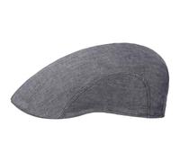 Stetson Madison Coppola Berretto Piatto Stile Classico 100% Lino Fodera Cotone Unisex Primavera Estate