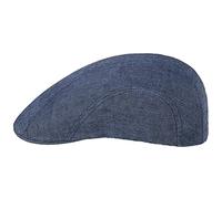 Stetson Madison Coppola Berretto Piatto Stile Classico 100% Lino Fodera Cotone Unisex Primavera Estate