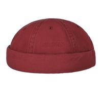Stetson Ocala Cotone Cappellino da Portuale Uomo - Berretto in Cotone - con Protezione UV 40 - Estate/Inverno Rosso Bordeaux M (56-57 cm)