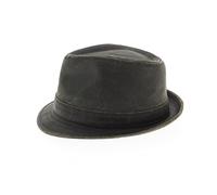 Stetson Odessa Trilby in Tessuto Uomo - Cappello Oilskin Tendenza da con Fodera, pistagna, pistagna Inverno Autunno Primavera Estate Estate/Inverno - L (58-59 cm) Marrone