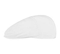 Stetson Paradise Cotton Coppola da Uomo - Berretto Piatto con Protezione UV 40 - Berretto da Uomo in Cotone - Coppola Estate/Inverno - Cappello Piatto Bianco XL (60-61 cm)
