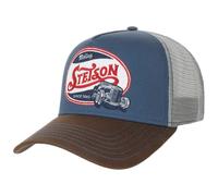 Cappellino Trucker Riding Hot Rod by Stetson marrone-blu One Size