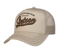Stetson Since 1865 Trucker Cap Meshcap Uomo Estate Inverno Cotone Regolabile Beige Taglia unica