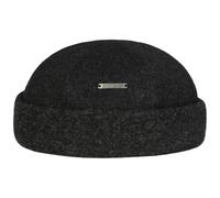 Stetson Sparr mélange Berretto da Portuale - Berretto Invernale da Uomo - con Fodera in Pile - Berretto in Lana con Cachemire - Autunno/Inverno Antracite L (58-59 cm)