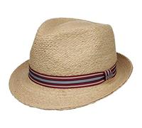 Stetson Terlaco Cappello Trilby Paglia Rafia Protezione UV 40 Unisex Primavera Estate