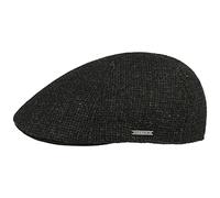 Stetson Texas Classic Coppola Lana - Coppola da Uomo - Berretto Maschile con Fodera in Cotone - Berretto con Visiera Autunno/Inverno - Berretto di Lana Oliva M (56-57 cm)