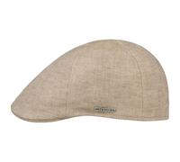 Stetson Texas Coppola puristica 100% Lino Prodotto in UE Unisex Primavera Estate