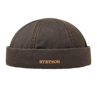 Stetson Vangordon CO/PE Docker Berretto - marrone/6 - M, marrone, 56/57