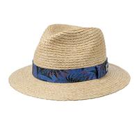 Stetson Cappello in Rafia Vilco Sustainable Donna/Uomo - Cappelli da Spiaggia Sole di Paglia Estate Primavera/Estate - XL (60-61 cm) Natura