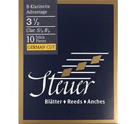 Steuer Ancia bb-Clarinetto in Sib Blue Line Advantage, Taglio tedesco, 10 pcs, dimensione 3 1/2